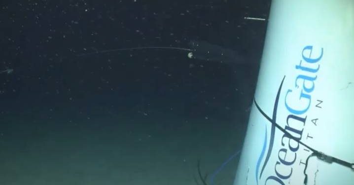 JEZIVA PRVA SNIMKA NAKON IMPLOZIJE Ovako izgleda podmornica Titan koja leži na gotovo 4000 metara dubine!