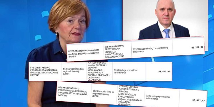 “Marginalni” portal doznaje: Evo koliko je agencija Ankice Mamić zaradila od resora ministra Bačića, čijim se poznanstvom hvali