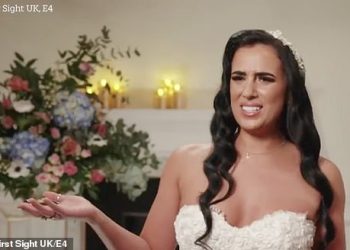 Married At First Sight UK groom leaves his bride seething because he ‘can’t stop staring’ at her sister as they meet at the altar