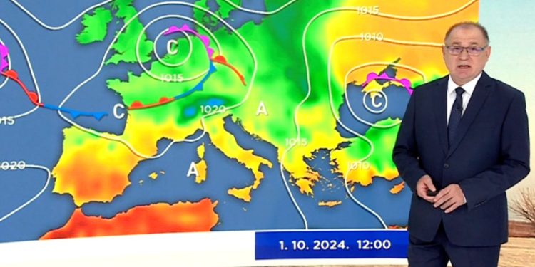 Meteorolog HRT-a upozorio na veliku promjenu od četvrtka: ‘Bit će hladnije od prosjeka’