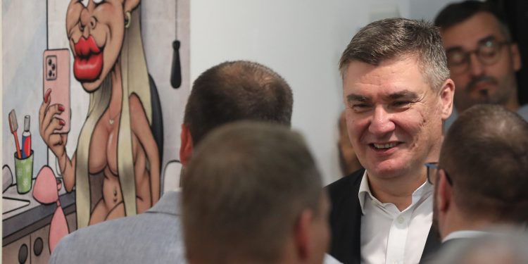 Milanović dugo gledao karikaturu Kolinde u ružičastoj haljinici: Zbog ovog je prasnuo u smijeh