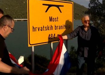 Most Bistrina u Malostonskom zaljevu preimenovan u Most hrvatskih branitelja