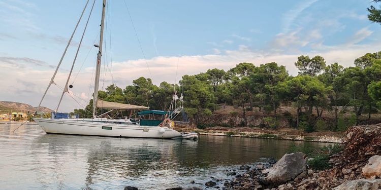 NE DA IM SE PLAĆATI VEZ U MARINI ILI NA RIVI? U Šibeniku se francuska jedrilica vezala za stabla