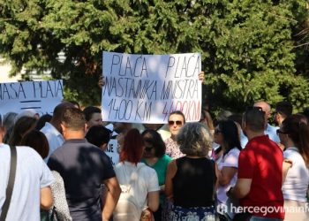 NEZADOVOLJNI PROSVJETARI ‘Nismo očekivali da će Vlada iznositi poluistine, navodno će zabraniti štrajk sudskom odlukom’