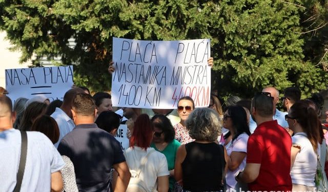 NEZADOVOLJNI PROSVJETARI ‘Nismo očekivali da će Vlada iznositi poluistine, navodno će zabraniti štrajk sudskom odlukom’