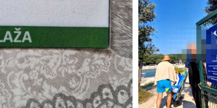 Nekakav nabildani čuvar izbacio me s plaže u Petrčanima iako sam imala propusnicu!