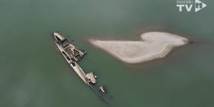 Nizak vodostaj Dunava u otkrio olupine nekadašnje njemačke crnomorske flote