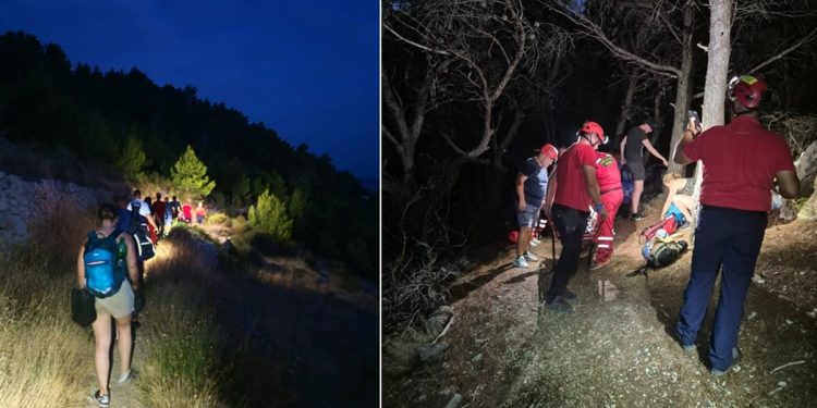 Noćna akcija u Dalmaciji. Stradao planinar, spasio ga HGSS…