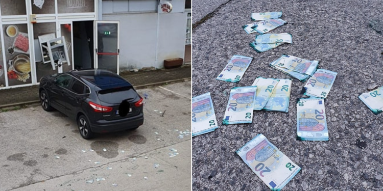 Novčanice se razletjele po Oroslavju: ‘Prilika za naučiti kako se bankomat diže u zrak’