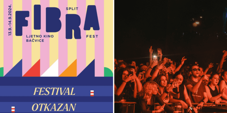 Otkazan je Fibra Fest u Splitu
