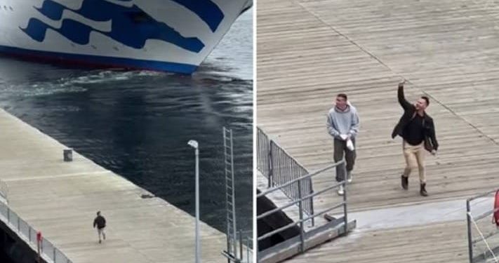 POBRKAO KRUZERE Muškarac panično trčao za brodom koji je otplovio bez njega, no onda ga je dočekala vijest koja je nasmijala svijet!