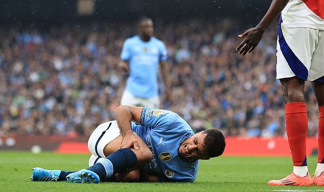Pep Guardiola otkriva da će Rodri propustiti CIJELU sezonu nakon što je pretrpio oštećenje ligamenata koljena protiv Arsenala – a zvijezda Man Cityja ide na operaciju u Madridu u petak