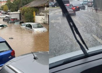 Potop u Dalmaciji. Auta pod vodom, ogromni problemi za građane…