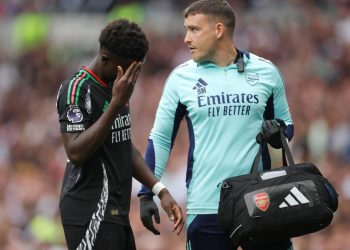 Premier, Tottenham-Arsenal 0-1: gol u Gabrielu, infortunio per Saka