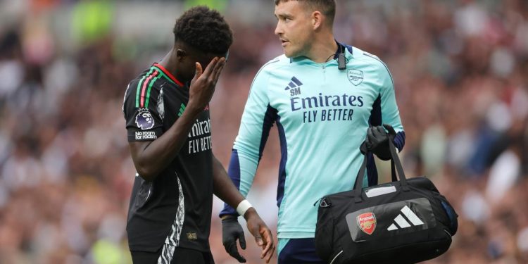 Premier, Tottenham-Arsenal 0-1: gol u Gabrielu, infortunio per Saka