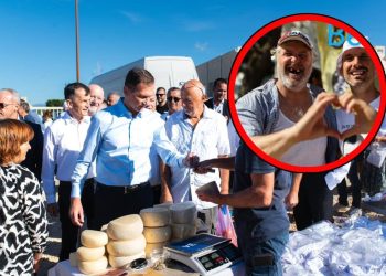 Primorac posjetio Bekovački sajam i otišao praznih ruku, no show je potom “ukrao” Ričard