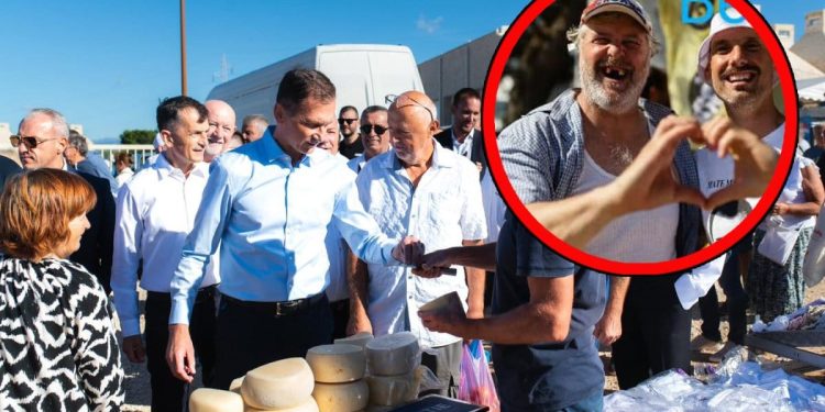 Primorac posjetio Bekovački sajam i otišao praznih ruku, no show je potom “ukrao” Ričard