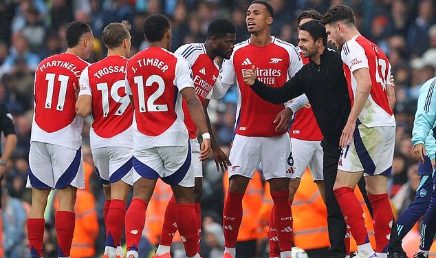 REVEALED: What Arsenal’s players are saying privately about ‘rattled’ Man City, a hurdle to making Pep Guardiola England manager and Nottingham Forest’s plans for huge stadium expansion – the SAMI MOKBEL COLUMN