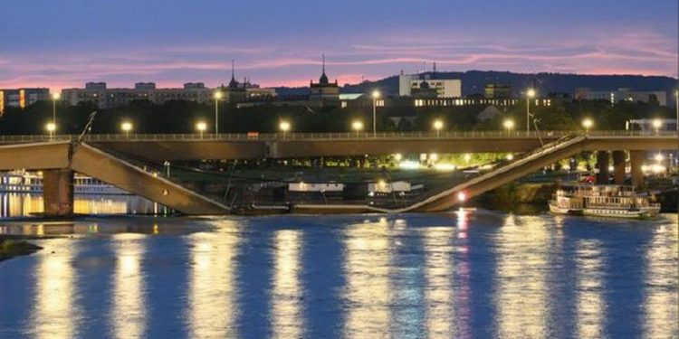 Rušenje mosta u Dresdenu prekinulo promet (VIDEO) — RT World News