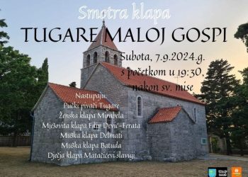 Smotra klapa u Tugarama: Tradicionalni zvuci klapske pjesme pod zvjezdanim nebom