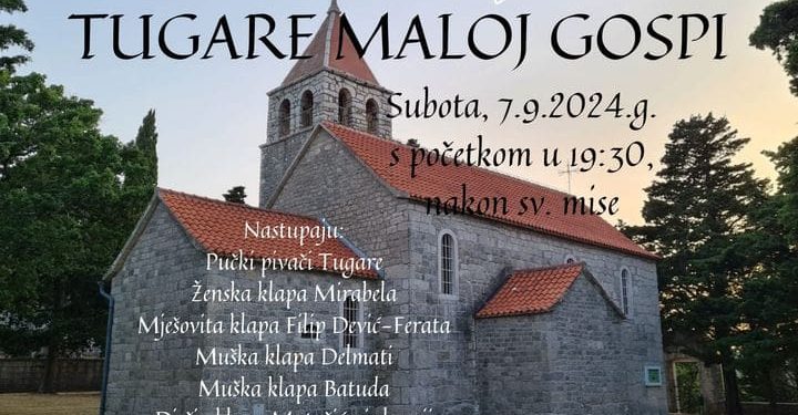 Smotra klapa u Tugarama: Tradicionalni zvuci klapske pjesme pod zvjezdanim nebom