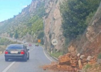 Odron na cesti u blizini Dubrovnika!