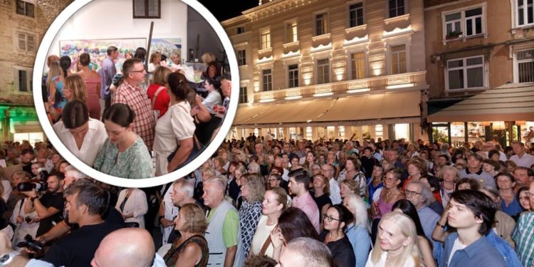 Splitska Pjaca bila je pretijesna. Otvorena retrospektivna izložba Frane Missije