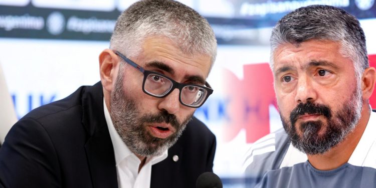 Sportske novosti – Gattuso i dalje vruća tema na Poljudu: ‘Ako prepričam taj razgovor, poremetit će se mir u svlačionici’