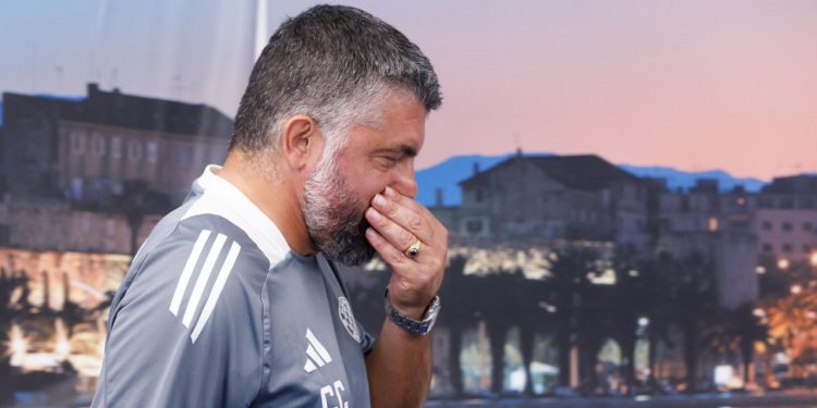 Sportske novosti – Otkazana presica Gattusa. Trener Hajduka neće najaviti veliki derbi s Dinamom