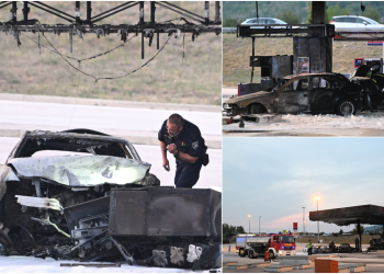 Stižu strašni prizori nakon tragične nesreće na A1: BMW-om se zaletio u pumpu za gorivo