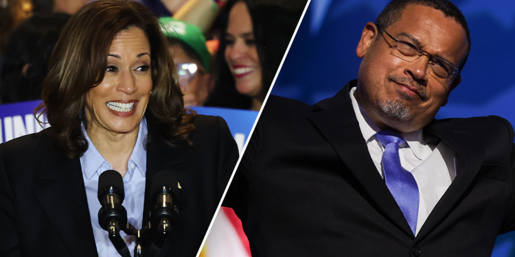 Trumpova kampanja kritikuje izvješće o ‘radikalnom’ Keithu Ellisonu na Harrisovom užem popisu za ključnu poziciju u vladi