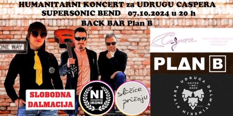 U BACK BARU PLANA B U SPLITU Organizira se humanitarni događaj, evo o čemu je riječ