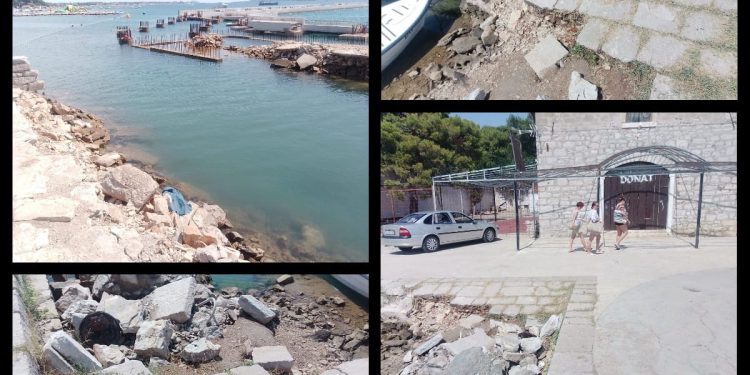 U Svetom Filipu i Jakovu se gradi nova marina, ali je i urušeno stoljetno istezalište