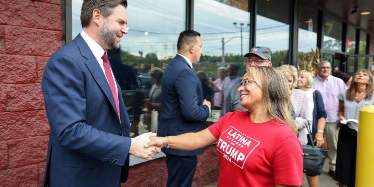 Vanceu nije dopuštena kampanja u kulinarskoj znamenitosti Pittsburgha – unatoč Harrisovom događaju u istom lancu restorana