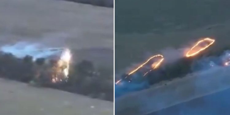 Vatrena kiša: Ukrajinska vojska pali ruske položaje sa ‘zmajskim dronovima’