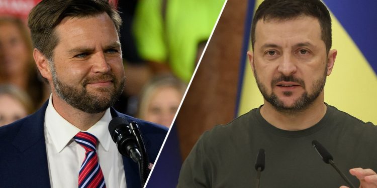 Zelenskyy upozorava da će Vanceov plan da Rusiji da zaplijenjenu zemlju dovesti do ‘globalnog obračuna’