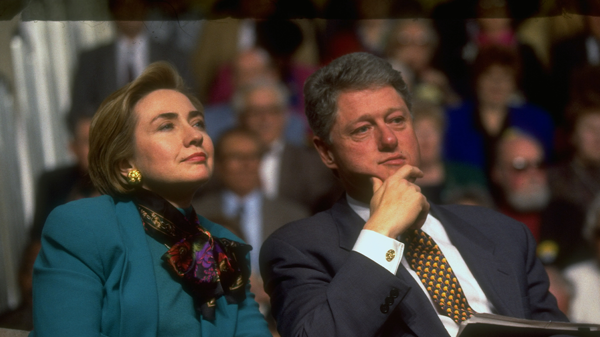 Bill i Hillary Clinton 1990-ih