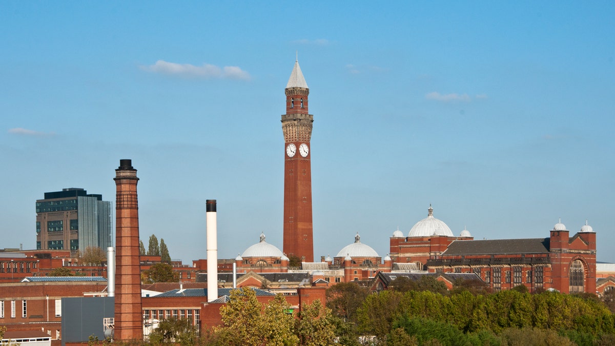 Pogled na horizont Sveučilišta Birmingham 