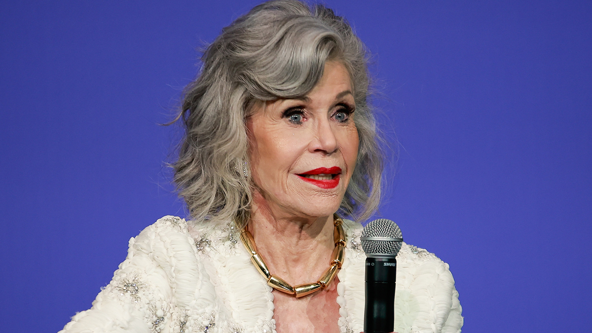 Snimak Jane Fonda izbliza