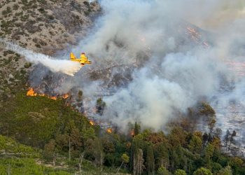 VIDEO Pogledajte kako kanaderi gase veliki požar na istoku Splita
