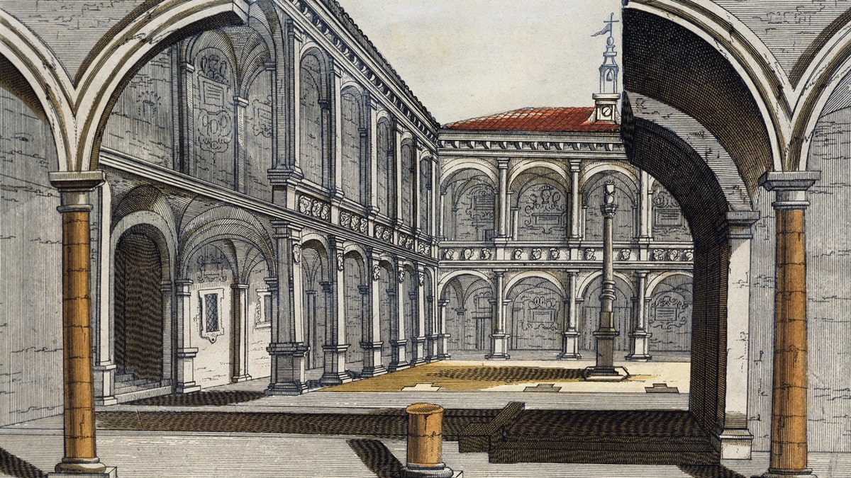 Dvorište Sveučilišta u Bologni 