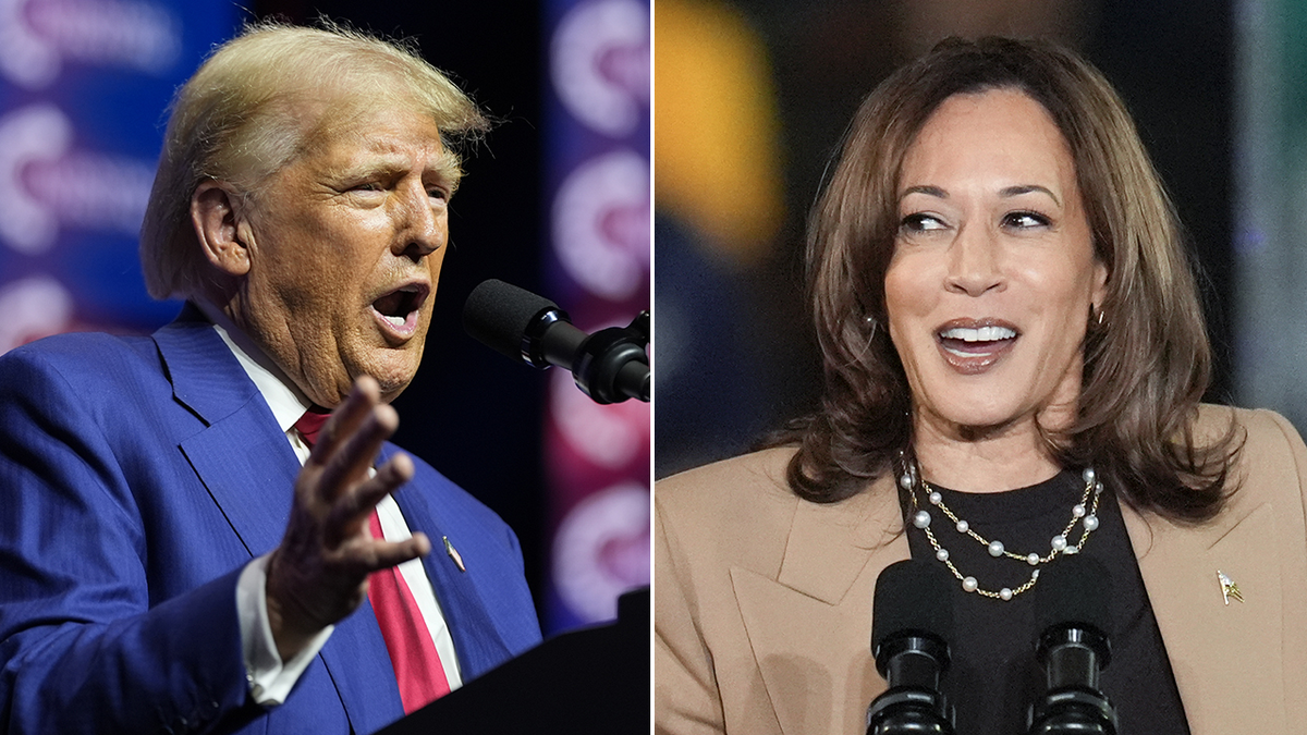 Trump i Harris u kampanji