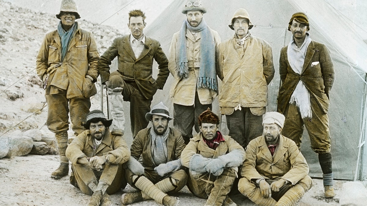 Članovi britanske ekspedicije na Mount Everest 1924