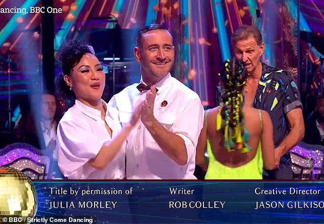 The former footballer, 56, had made a string of mistakes during his Salsa performance earlier in the night, and ended up at the bottom of the leaderboard with Katya at the time admitting she'd shouted at him afterwards