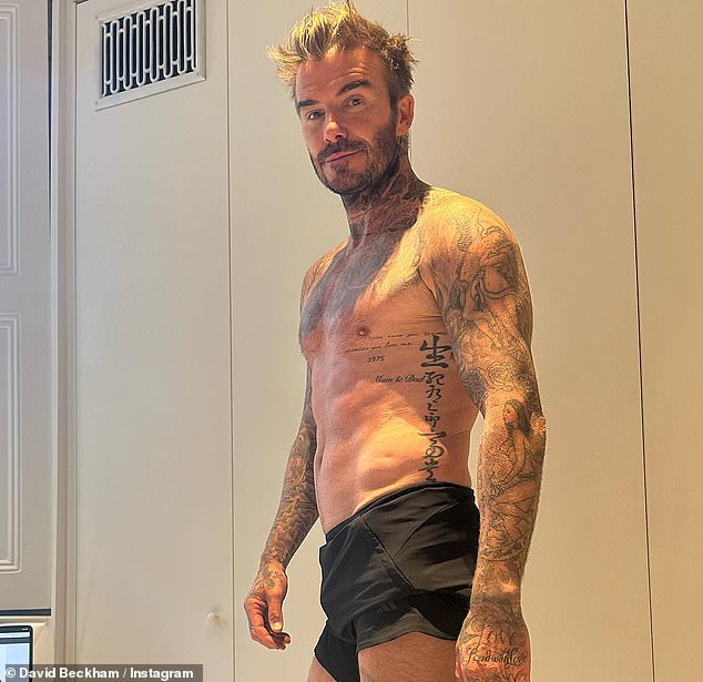 Sportska zvijezda poznata je po svojoj ljubavi prema body artu i složeno ukrašenoj tjelesnoj građi, hvali se