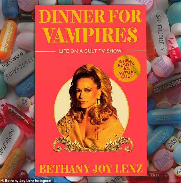 Lenz se sprema objaviti svoje memoare Dinner For Vampires, u kojima navodi da je doživjela 'manipulaciju, zlostavljanje i strah' od strane onoga što je mislila da je crkveni savez