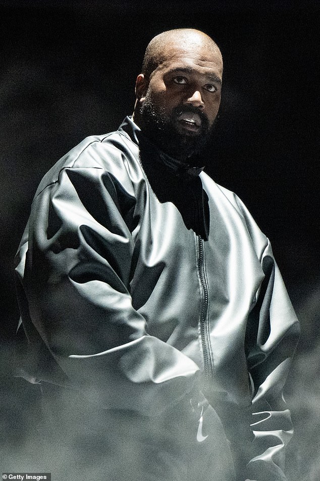 West allegedly told Doe he was 'f*****g dead to (him)' and played a recording of 'scary voices that were threatening to harm' Doe - per the suit - pictured in 2024