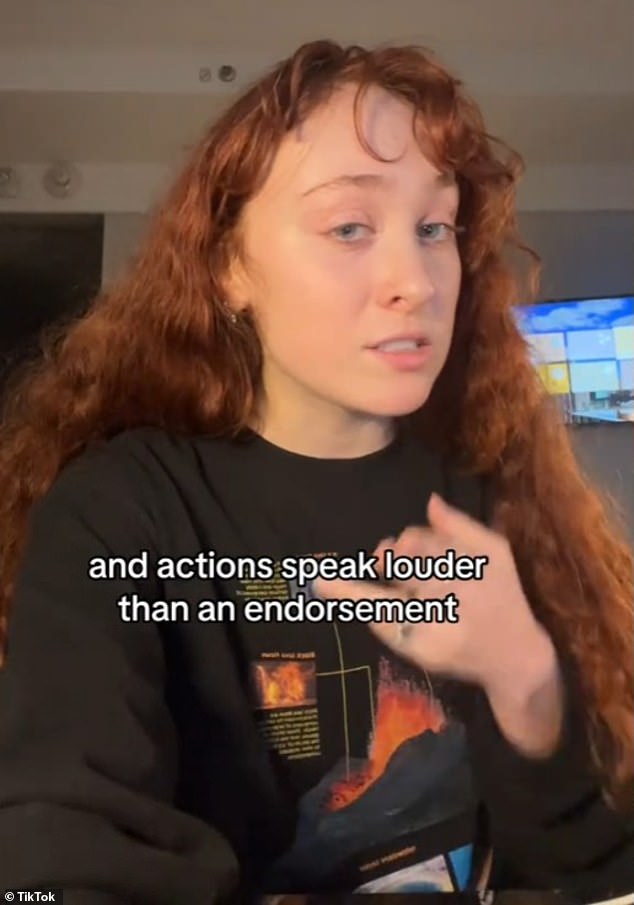 'This is my third election in voting and the world is changing so rapidly, and I want to be part of the generation that changes things for good,' she added