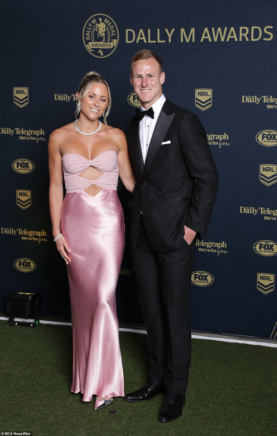 Daly Cherry-Evans and his longterm partner Vessa Rockliff were very much the power couple