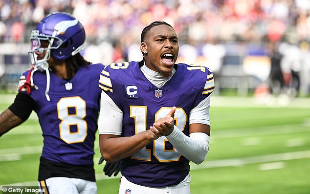 Jefferson je zvijezda momčadi i jedan od najboljih hvatača diljem NFL-a